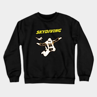 Mod.3 Paratrooper Skydiving Skydive Freefly Crewneck Sweatshirt